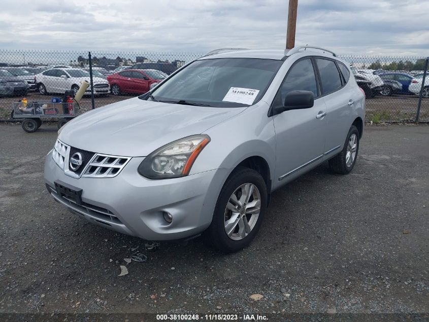 2015 Nissan Rogue Select S VIN: JN8AS5MT9FW671807 Lot: 38100248