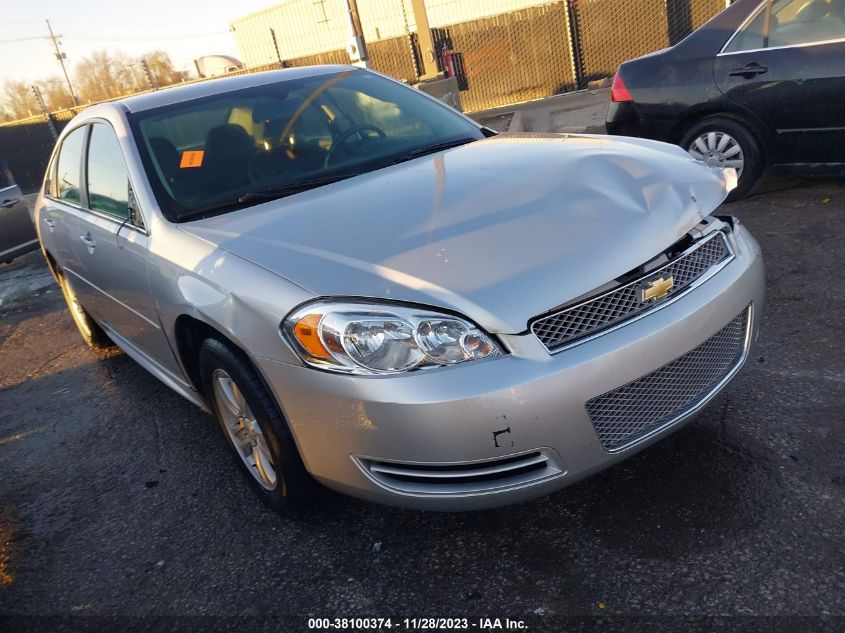 2013 Chevrolet Impala Ls VIN: 2G1WA5E3XD1120270 Lot: 38100374