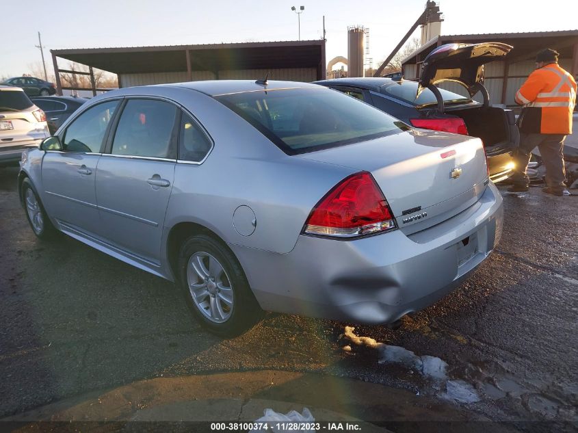 2013 Chevrolet Impala Ls VIN: 2G1WA5E3XD1120270 Lot: 38100374