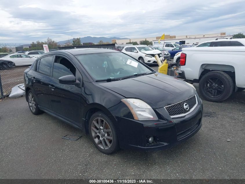 2011 Nissan Sentra Se-R VIN: 3N1BB6AP7BL608110 Lot: 38100436