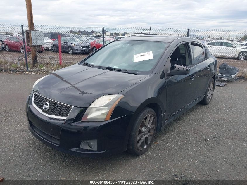 2011 Nissan Sentra Se-R VIN: 3N1BB6AP7BL608110 Lot: 38100436