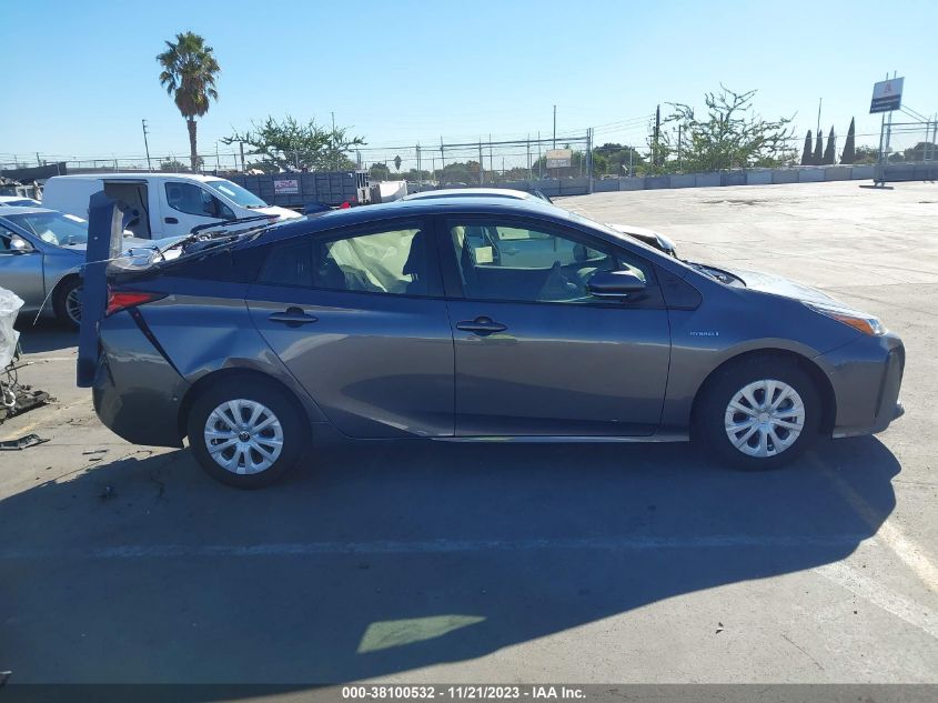 2022 Toyota Prius Le VIN: JTDKAMFU4N3158516 Lot: 38100532