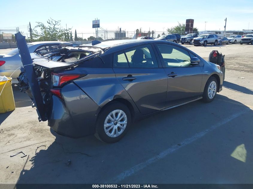 2022 Toyota Prius Le VIN: JTDKAMFU4N3158516 Lot: 38100532