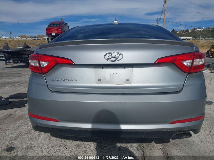 2016 Hyundai Sonata Se VIN: 5NPE24AF8GH341699 Lot: 37928513