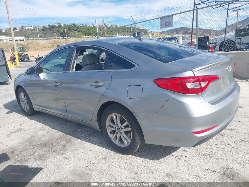 2016 Hyundai Sonata Se VIN: 5NPE24AF8GH341699 Lot: 37928513