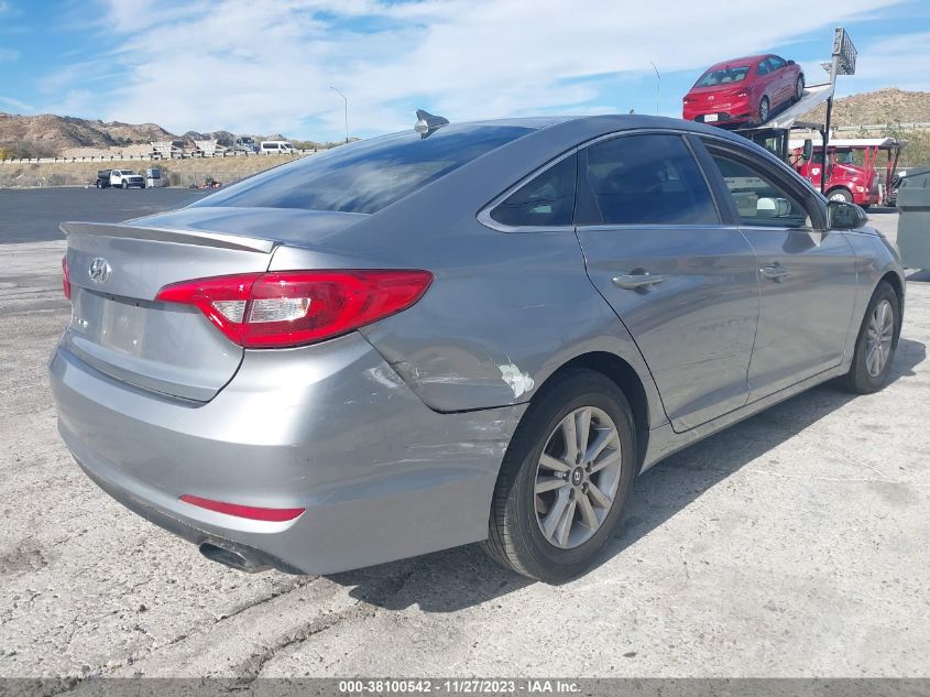 2016 Hyundai Sonata Se VIN: 5NPE24AF8GH341699 Lot: 37928513