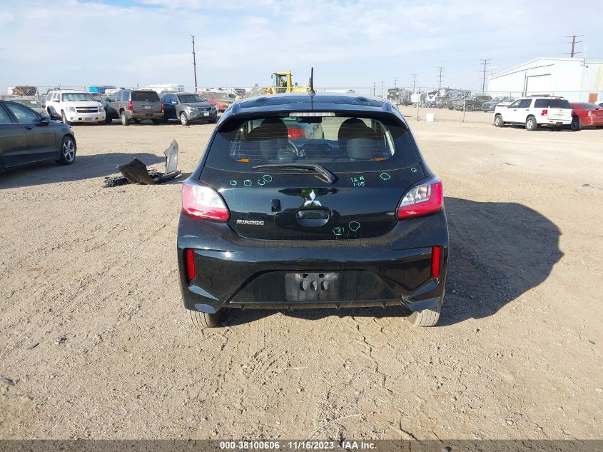 2022 Mitsubishi Mirage Es/Le VIN: ML32AUHJ4NH004915 Lot: 38100606