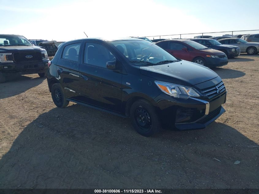 2022 Mitsubishi Mirage Es/Le VIN: ML32AUHJ4NH004915 Lot: 38100606