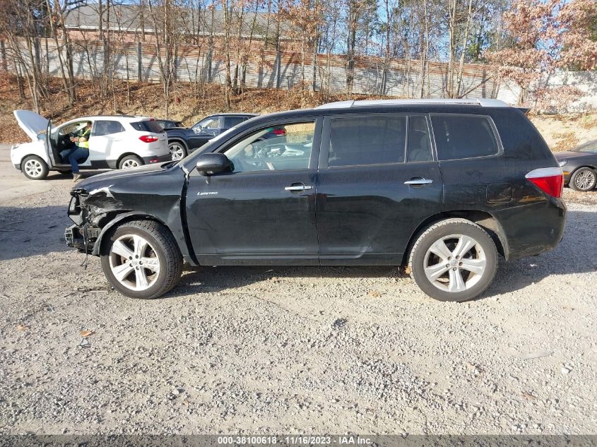 2008 Toyota Highlander Limited VIN: JTEES42A582025663 Lot: 38100618