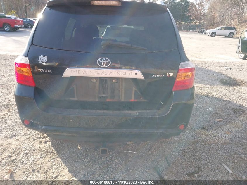 2008 Toyota Highlander Limited VIN: JTEES42A582025663 Lot: 38100618