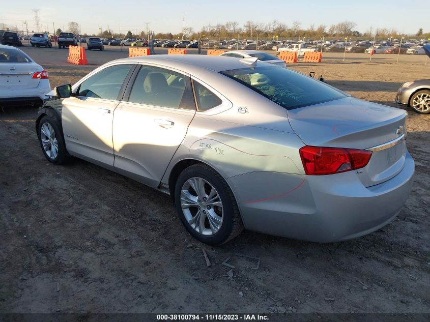 2015 Chevrolet Impala 2Lt VIN: 2G1125S32F9121445 Lot: 38100794