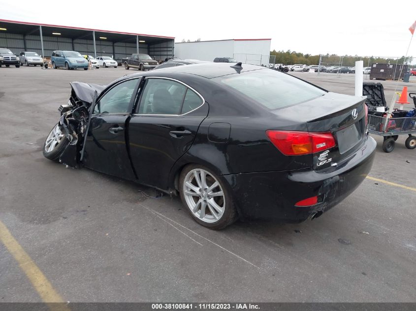 2007 Lexus Is 250 VIN: JTHBK262375035943 Lot: 38100841