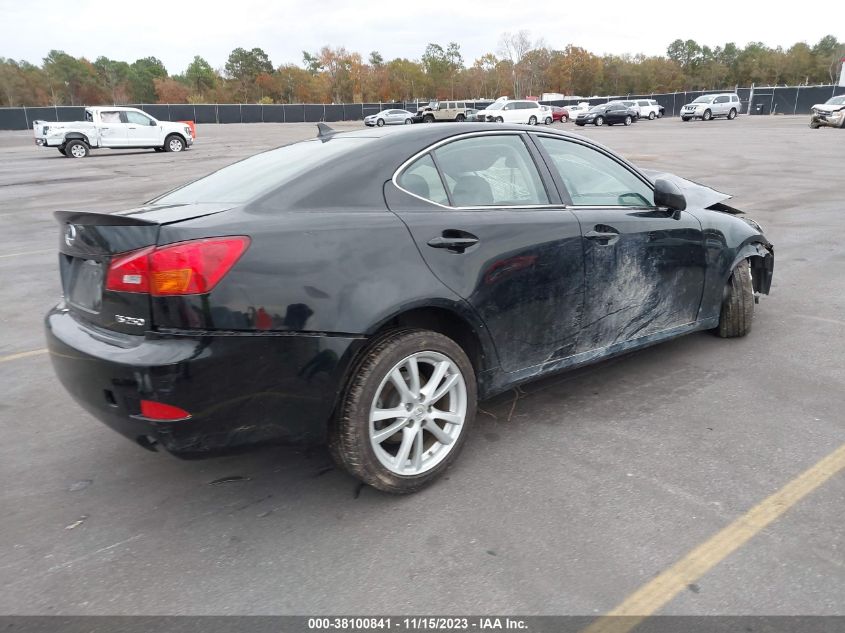 2007 Lexus Is 250 VIN: JTHBK262375035943 Lot: 38100841