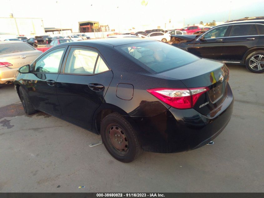 2014 Toyota Corolla L VIN: 2T1BURHE3EC174093 Lot: 38100872