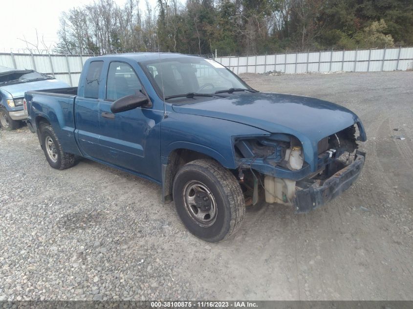 2006 Mitsubishi Raider Ls VIN: 1Z7HC22K16S540074 Lot: 38100875