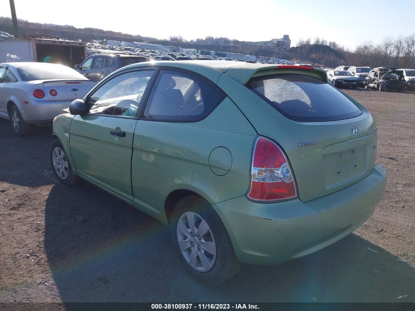 2009 Hyundai Accent Gs VIN: KMHCM36C99U114195 Lot: 38100937