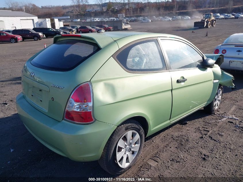 2009 Hyundai Accent Gs VIN: KMHCM36C99U114195 Lot: 38100937