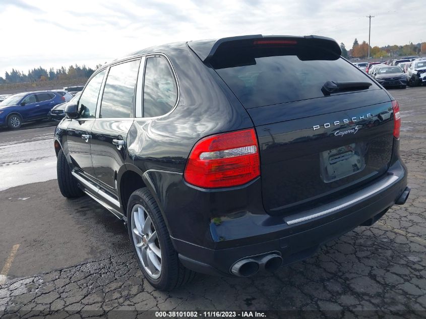 2009 Porsche Cayenne S VIN: WP1AB29P39LA41775 Lot: 38101082