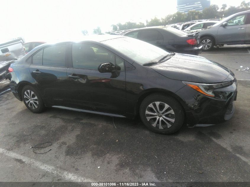 JTDEAMDE6MJ010659 2021 Toyota Corolla Hybrid Le