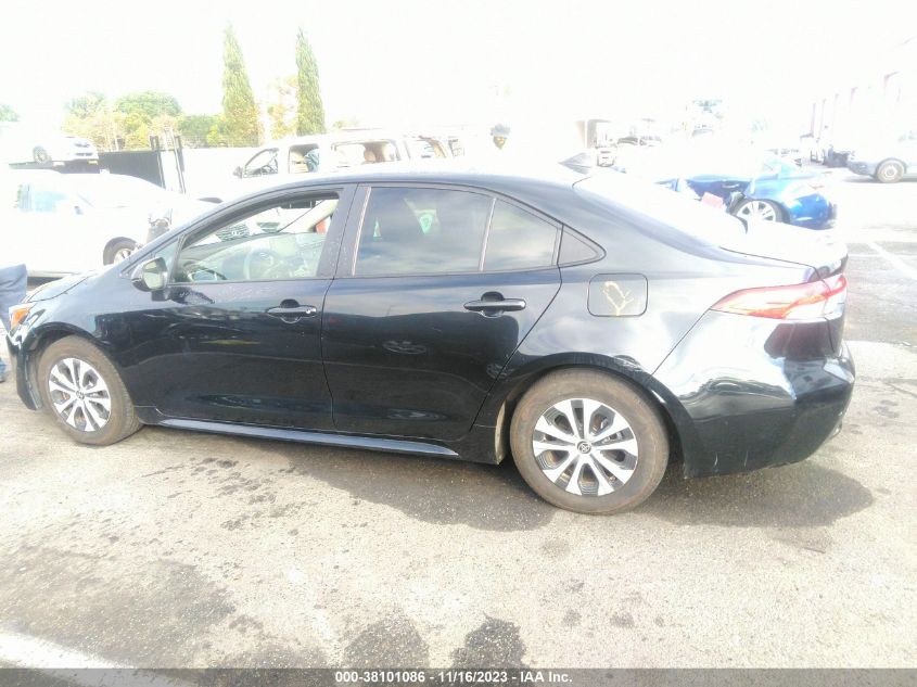 JTDEAMDE6MJ010659 2021 Toyota Corolla Hybrid Le