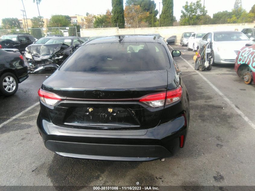 2021 Toyota Corolla Hybrid Le VIN: JTDEAMDE6MJ010659 Lot: 38101086