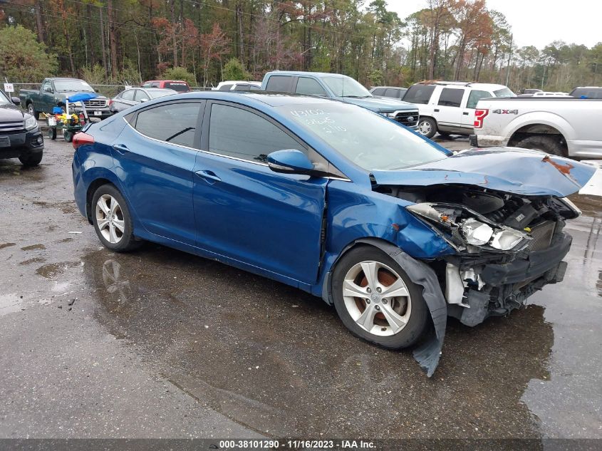 2016 Hyundai Elantra Value Edition VIN: KMHDH4AE7GU582625 Lot: 38101290