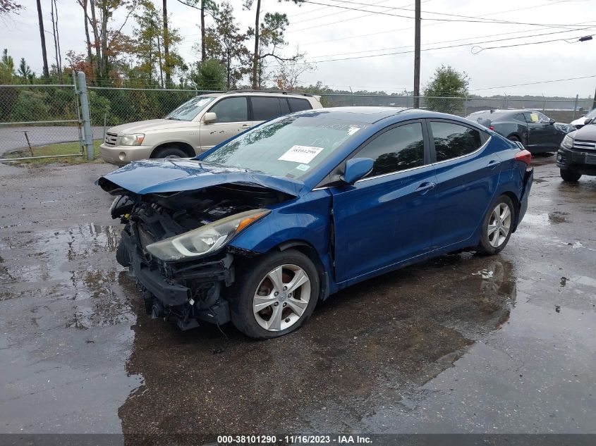 2016 Hyundai Elantra Value Edition VIN: KMHDH4AE7GU582625 Lot: 38101290