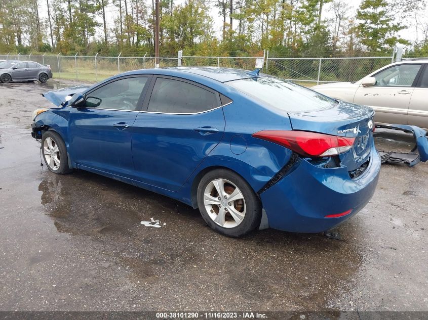 2016 Hyundai Elantra Value Edition VIN: KMHDH4AE7GU582625 Lot: 38101290