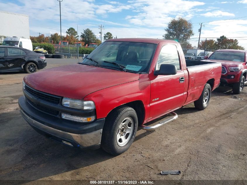 1999 Chevrolet Silverado 1500 VIN: 1GCEC14W4XE183112 Lot: 38101337