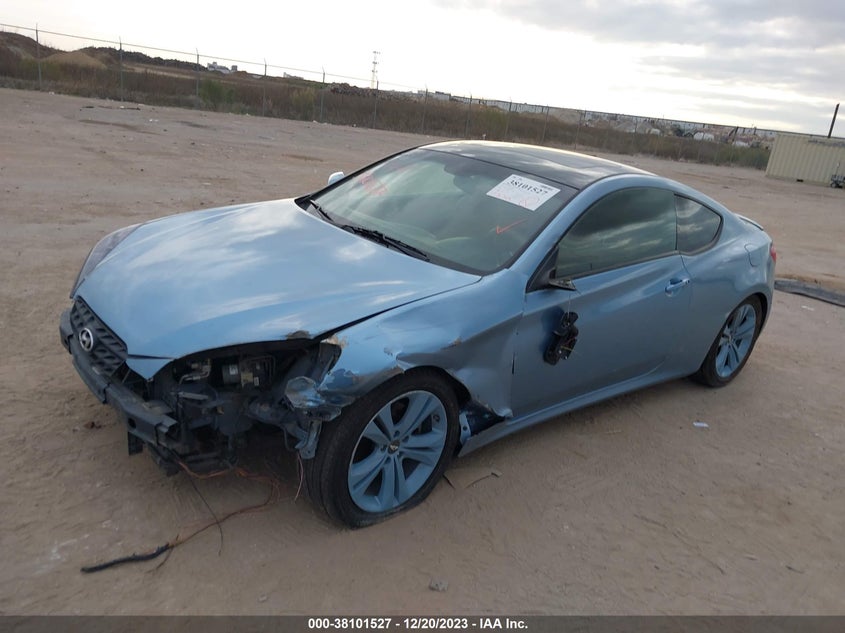 2010 Hyundai Genesis 3.8 Grand Touring VIN: KMHHU6KHXAU040279 Lot: 38101527