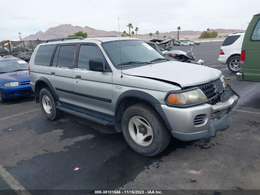 2001 Mitsubishi Montero Sport Es/Ls VIN: JA4LS21H41P027504 Lot: 38101546