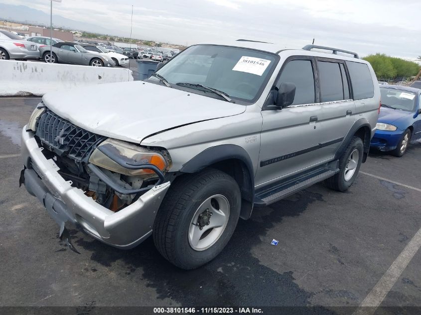 2001 Mitsubishi Montero Sport Es/Ls VIN: JA4LS21H41P027504 Lot: 38101546