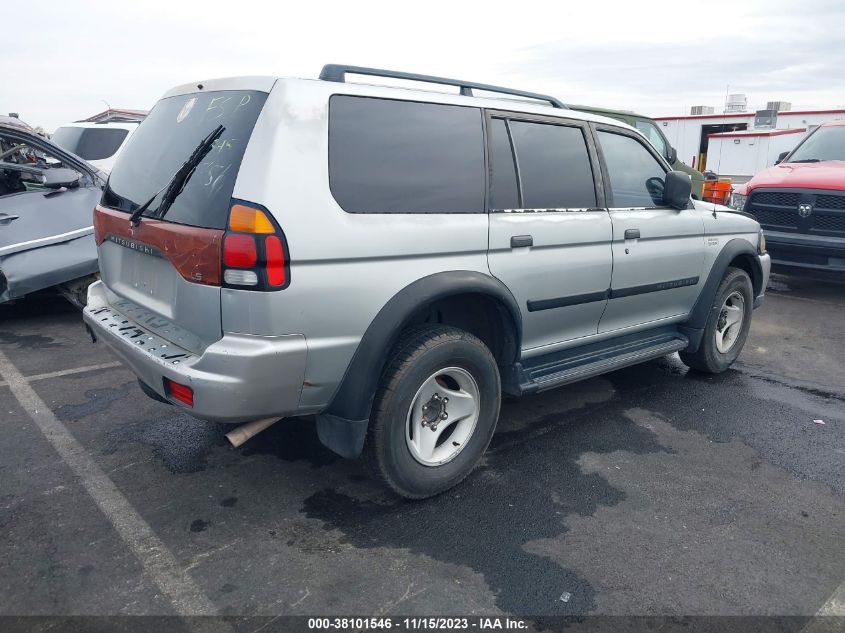 2001 Mitsubishi Montero Sport Es/Ls VIN: JA4LS21H41P027504 Lot: 38101546