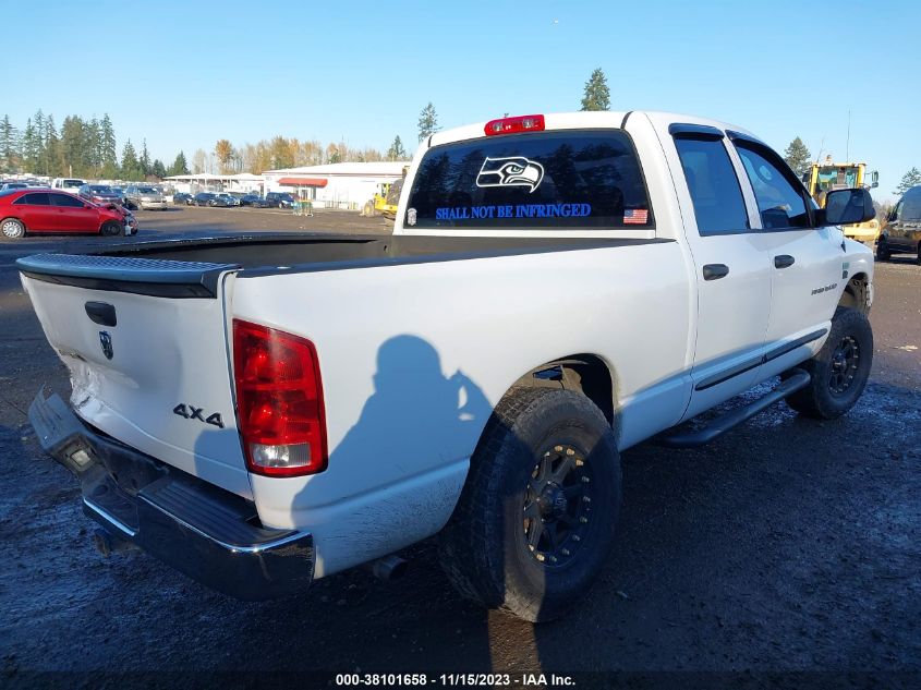 2006 Dodge Ram 1500 Slt/Trx4 Off Road/Sport VIN: 1D7HU18296S568768 Lot: 38101658