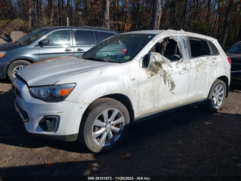 2015 Mitsubishi Outlander Sport Es VIN: 4A4AR3AUXFE055606 Lot: 38101672