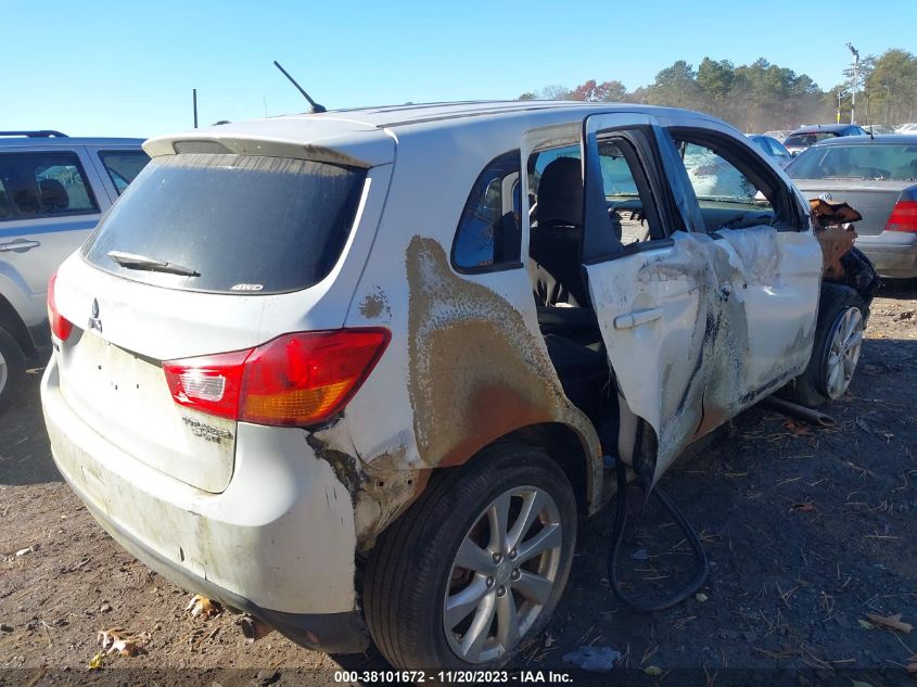 2015 Mitsubishi Outlander Sport Es VIN: 4A4AR3AUXFE055606 Lot: 38101672