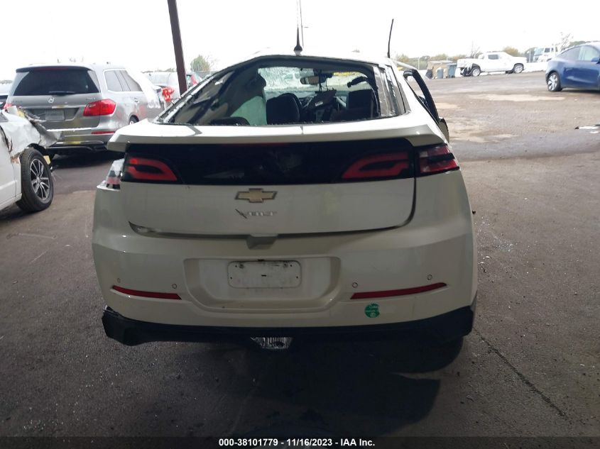 2013 Chevrolet Volt VIN: 1G1RF6E42DU101603 Lot: 38101779