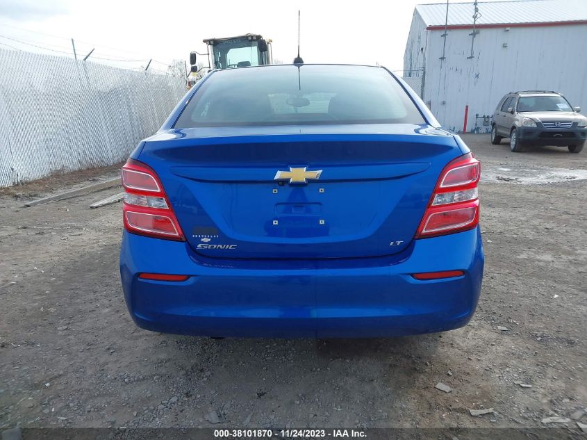 2019 Chevrolet Sonic Lt Auto VIN: 1G1JD5SB3K4143811 Lot: 38101870