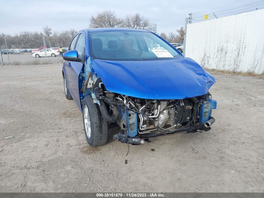 2019 Chevrolet Sonic Lt Auto VIN: 1G1JD5SB3K4143811 Lot: 38101870