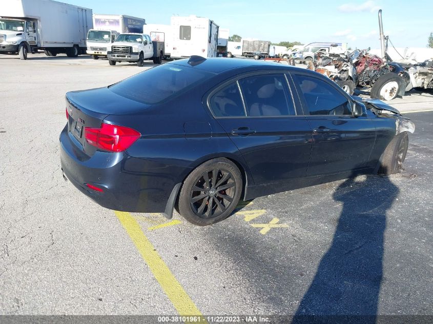 2016 BMW 320I xDrive VIN: WBA8A3C59GK689556 Lot: 38101961