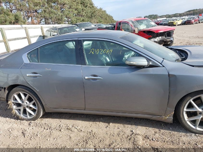 2009 Nissan Maxima 3.5 Sv VIN: 1N4AA51EX9C824694 Lot: 38102069