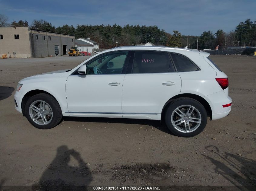 2016 Audi Q5 2.0T Premium VIN: WA1C2AFP4GA099664 Lot: 38102151