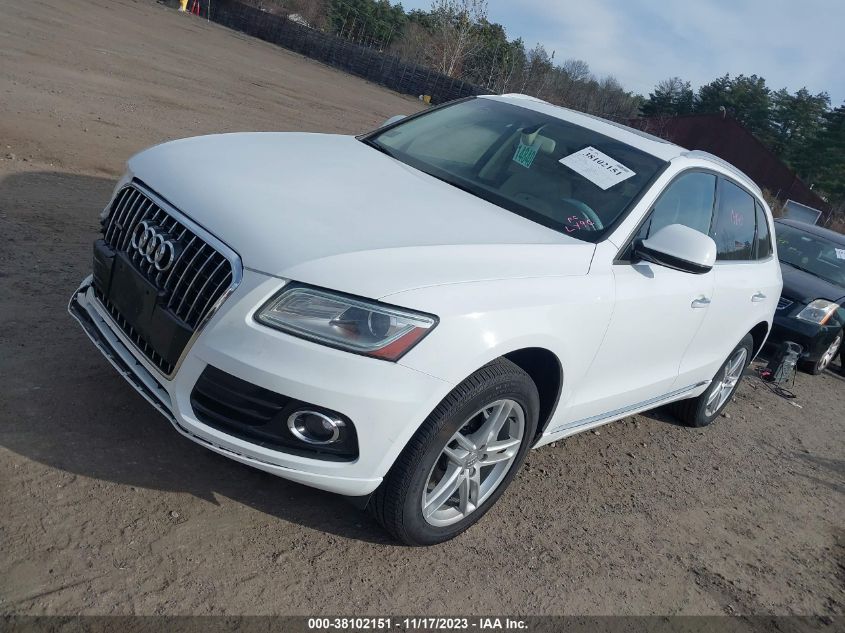 2016 Audi Q5 2.0T Premium VIN: WA1C2AFP4GA099664 Lot: 38102151