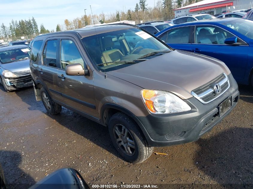 2002 Honda Cr-V Ex VIN: JHLRD78842C077909 Lot: 38102156