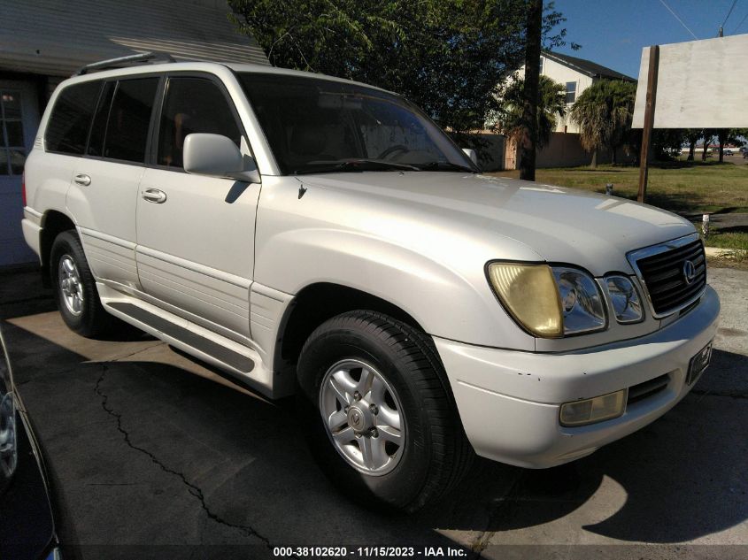 2000 Lexus Lx 470 VIN: JT6HT00W8Y0086711 Lot: 38102620