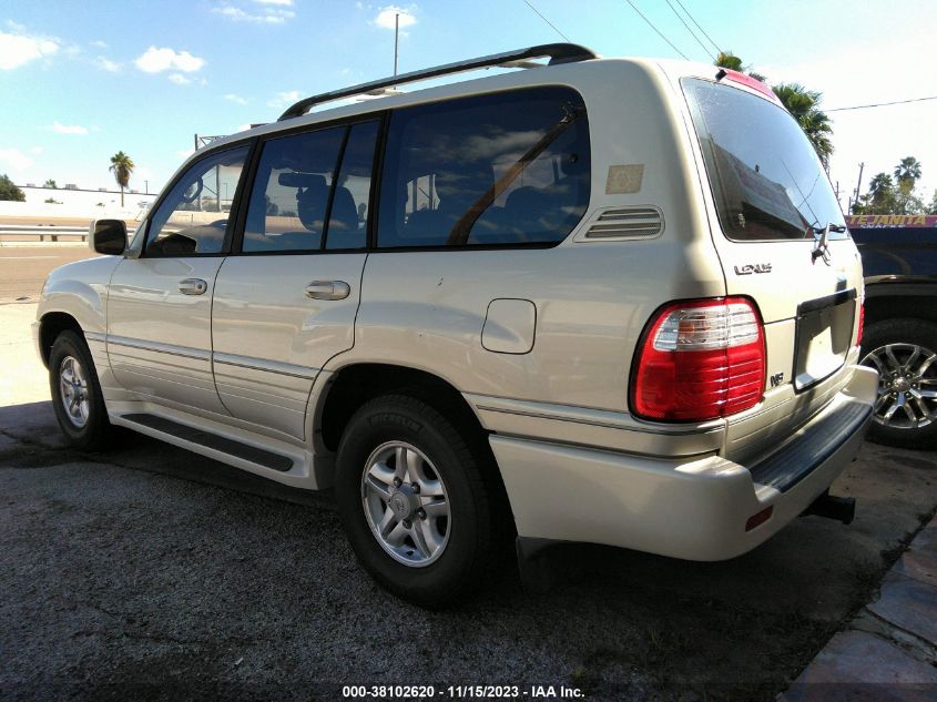 2000 Lexus Lx 470 VIN: JT6HT00W8Y0086711 Lot: 38102620