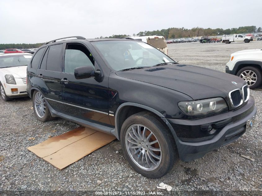 2001 BMW X5 3.0 VIN: WF0JXXGAHJHR52251 Lot: 38102673