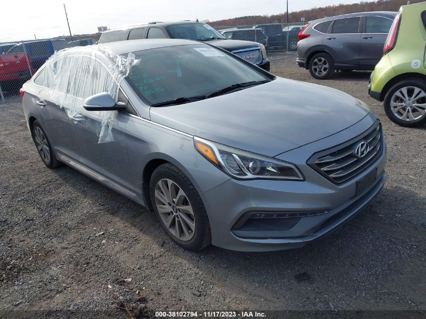 5NPE34AFXFH082290 2015 HYUNDAI SONATA - Image 1