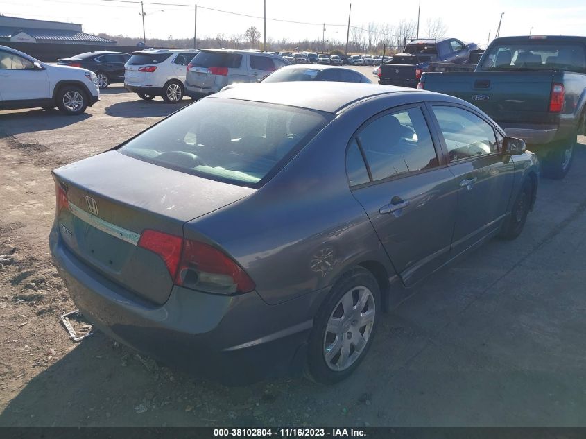 2010 Honda Civic Lx VIN: 2HGFA1F57AH322570 Lot: 38102804