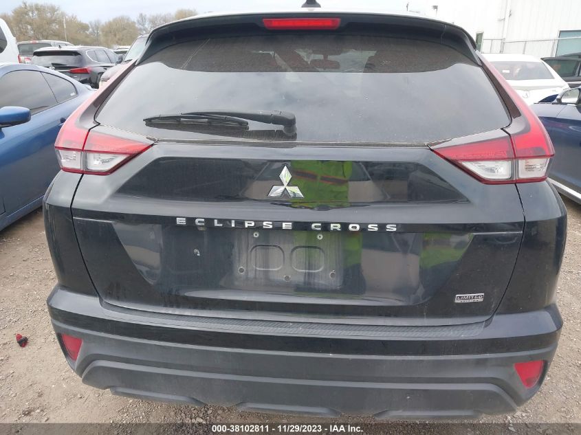 2022 Mitsubishi Eclipse Cross Le VIN: JA4ASVAA8NZ055814 Lot: 38102811